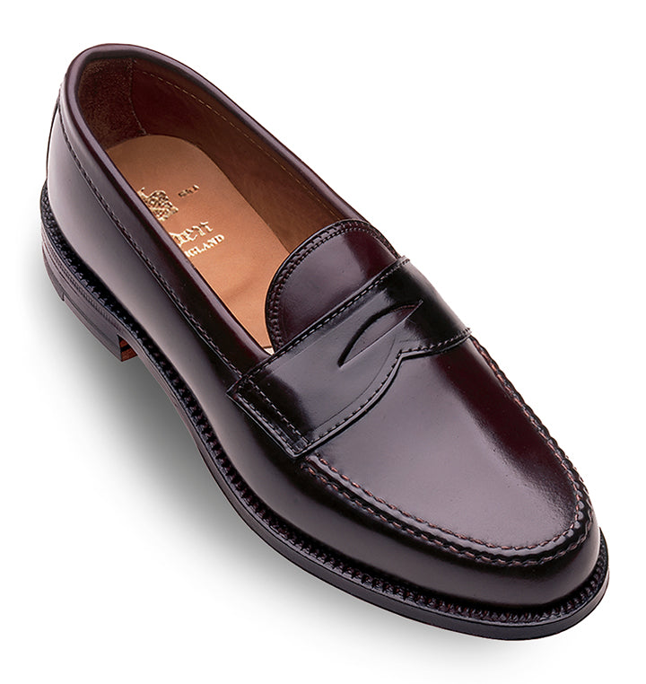 986 Leisure Handsewn Penny Loafer LHS (Color 8 Shell Cordovan)