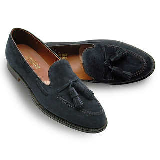 36207 Tassel Moccasin Loafer (Navy Suede)