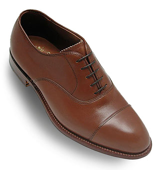 9062 Straight Tip Bal Oxford (Burnished Tan Calf)