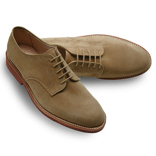 96803 Plain Toe Blucher (Tan Suede)