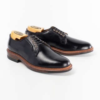 D2410C Plain Toe Blucher (Black Chromexcel)